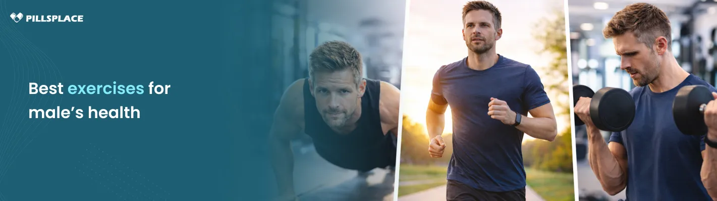 Best exercises for male's health